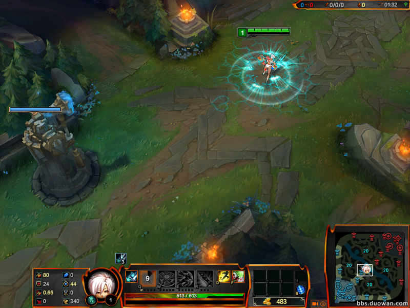 泳裝派對瑞文(全特效自制皮膚) 綠色版_附皮膚掛載教學(xué) 0