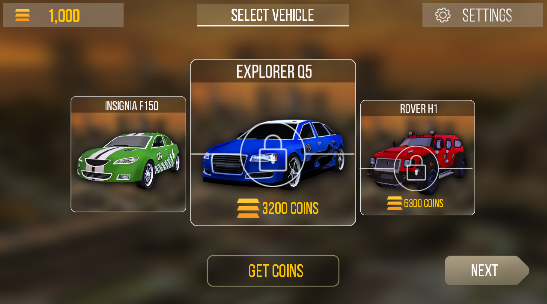 僵尸逃生駕駛3D內(nèi)購修改版(Zombie Escape Driving 3D) v1.1 安卓無限金幣版 3