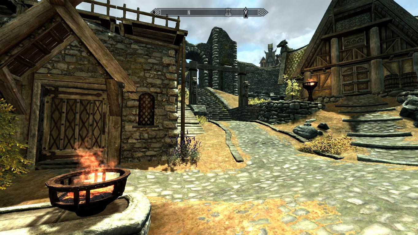 上古卷軸5去除煙塵MOD 綠色版 1