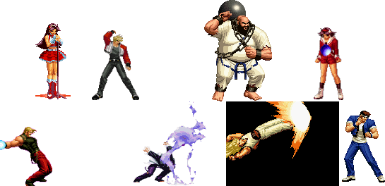 拳皇動(dòng)作表情包下載