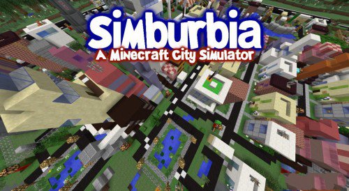 我的世界模擬城市地圖存檔 綠色版 0