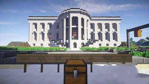 我的世界華盛頓特區(qū)地圖存檔 綠色版 0