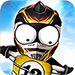 火柴人下坡越野摩托車(Stickman Downhill - Motocross)