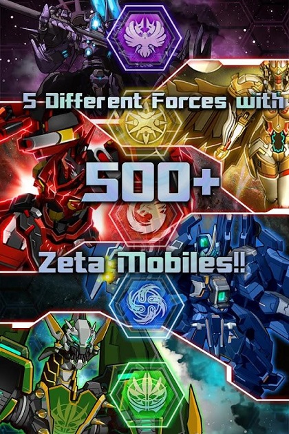 澤塔機甲(LINEZETA) v1500 安卓版 0