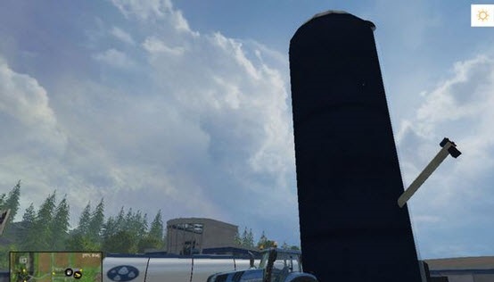 模擬農(nóng)場15巨型移動筒倉mod 綠色版 0