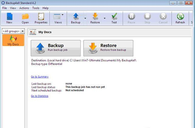 backup4all(數(shù)據(jù)備份軟件) v9.8.815.0 官方版 0