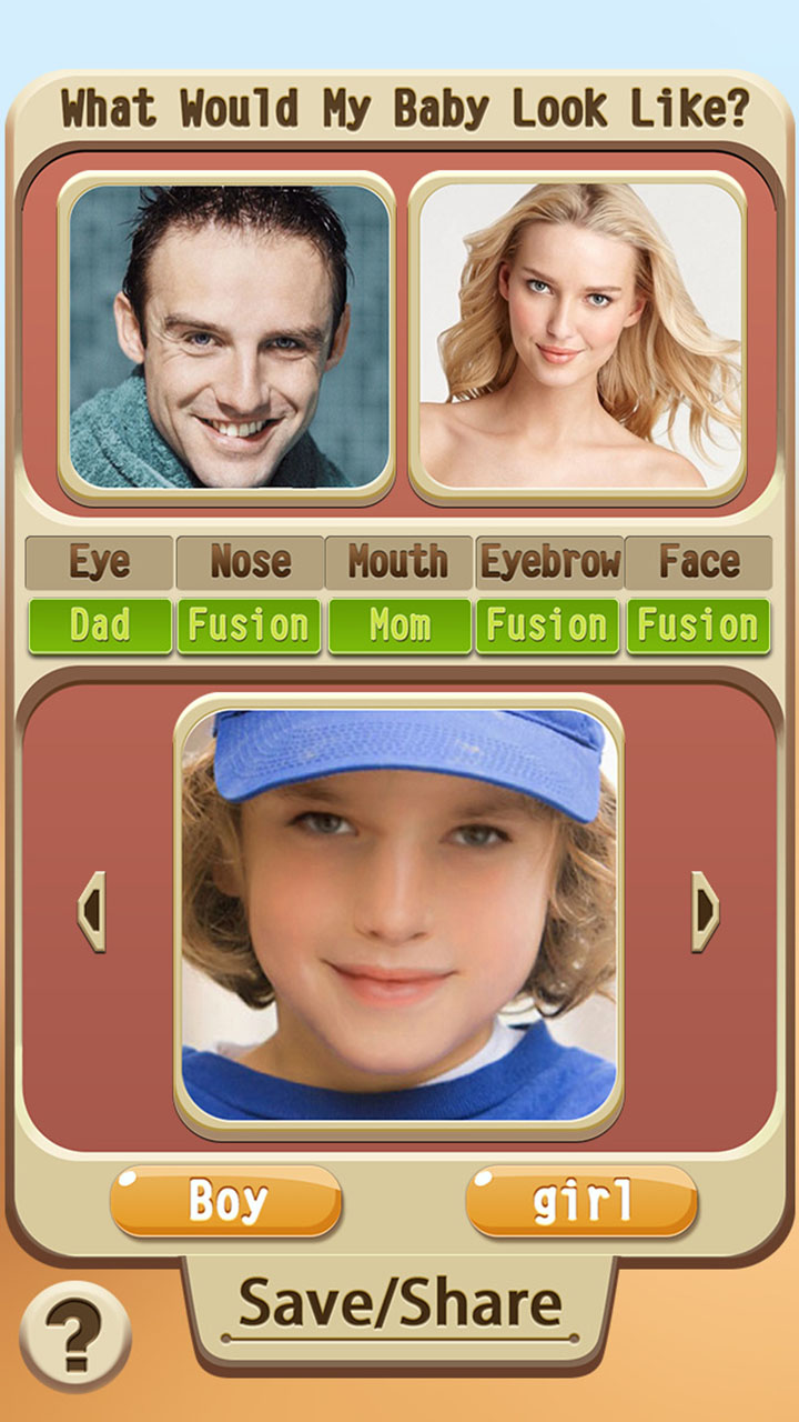 小孩長(zhǎng)相預(yù)測(cè)iphone版 v1.8 蘋果手機(jī)版 3
