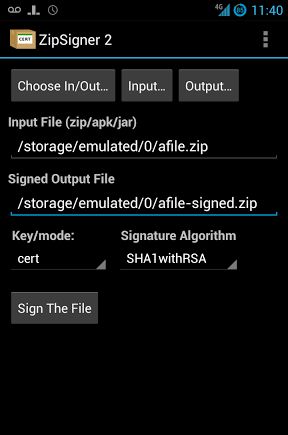 ZipSigner(手機上簽名工具apk) v3.4 安卓漢化版 1