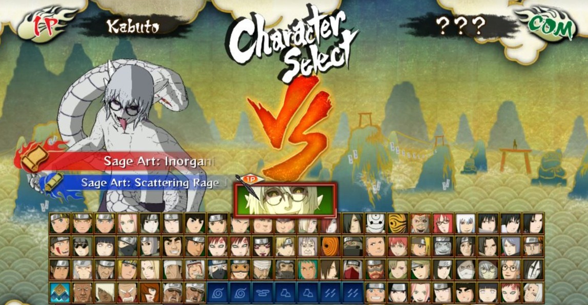 火影忍者:究極風暴3全人物解鎖+物品全部 共享版 0