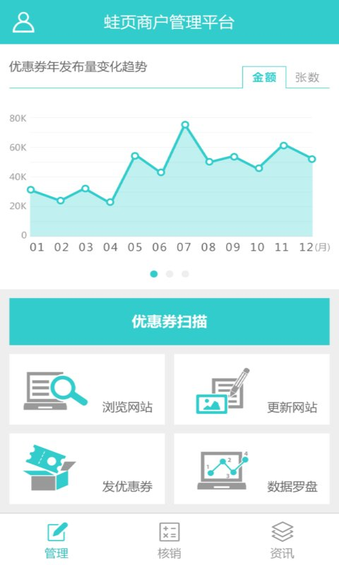 蛙管家(商城網(wǎng)站管理系統(tǒng)) v1.0.1 安卓版 1