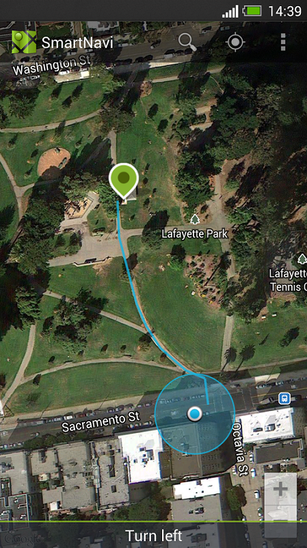 智能導(dǎo)航 SmartNavi v2.0.3 安卓版_不用GPS的手機(jī)導(dǎo)航 2
