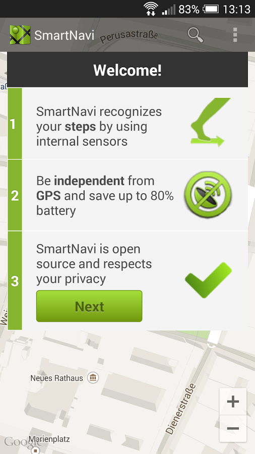 智能導(dǎo)航 SmartNavi v2.0.3 安卓版_不用GPS的手機(jī)導(dǎo)航 3