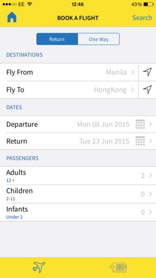 宿務(wù)太平洋航空(Cebu Pacific) v1.0.4 安卓版_cebu pacific app 0