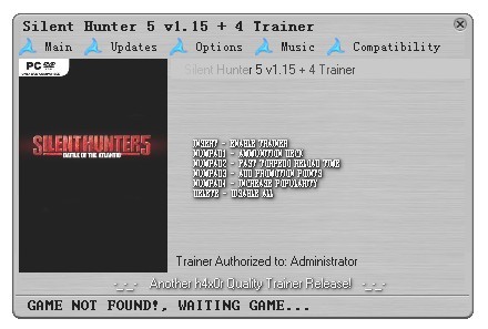獵殺潛航5之大西洋戰(zhàn)役修改器 +4 綠色版 0