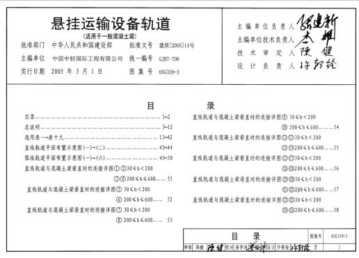 05G359-3懸掛運輸設(shè)備軌道高清電子版圖集pdf  0