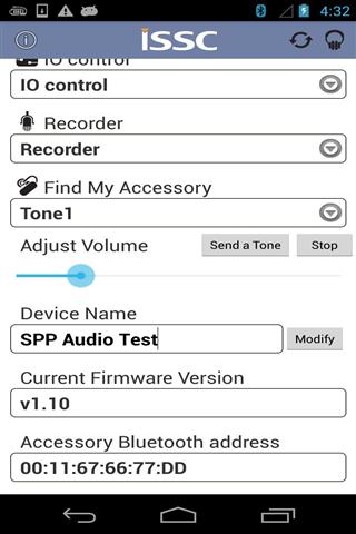 ISSC Audio Widget app v1.17 安卓版 0