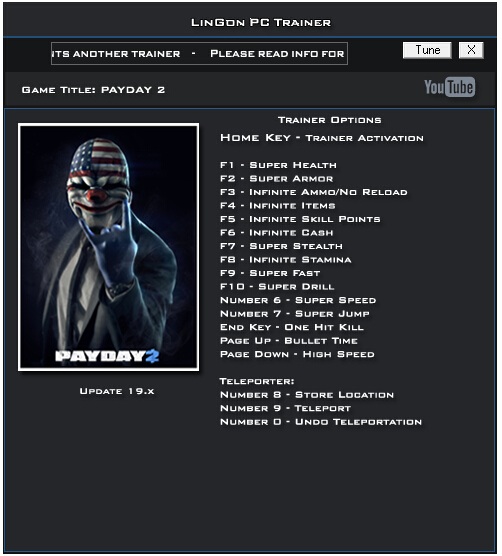 收獲日2風(fēng)靈月影修改器 綠色版 0