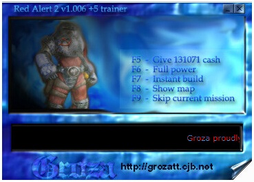 紅警2五項(xiàng)屬性修改器 v1.006 綠色版 0