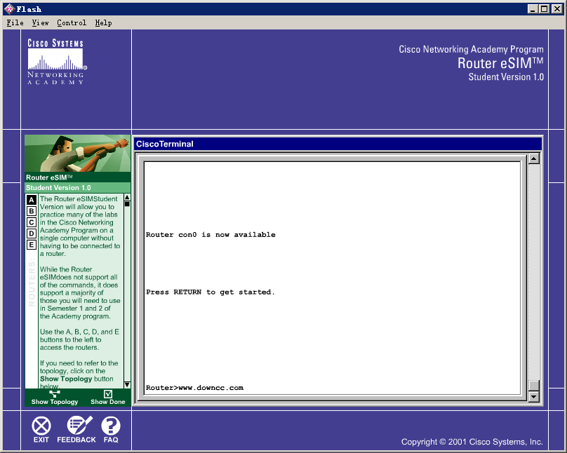 cisco路由器模擬器 思科路由器模擬器