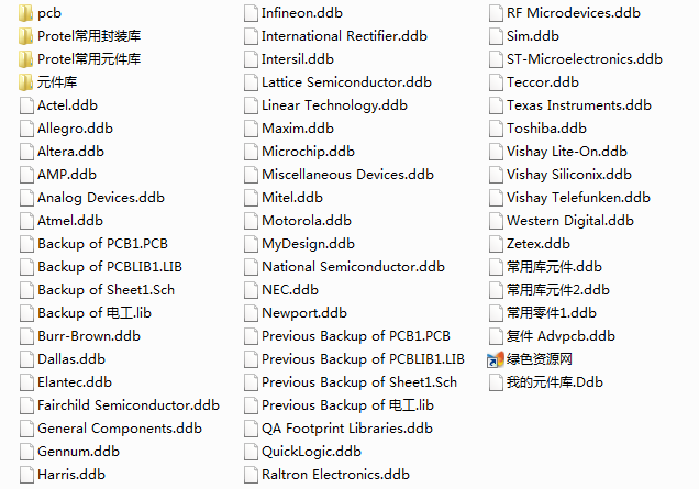 protel99se元件庫 最新版 0