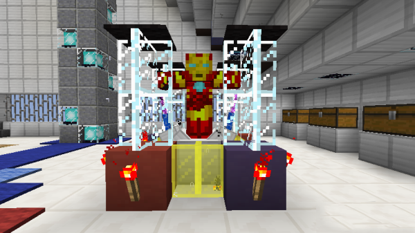 我的世界鋼鐵俠地圖模組  0