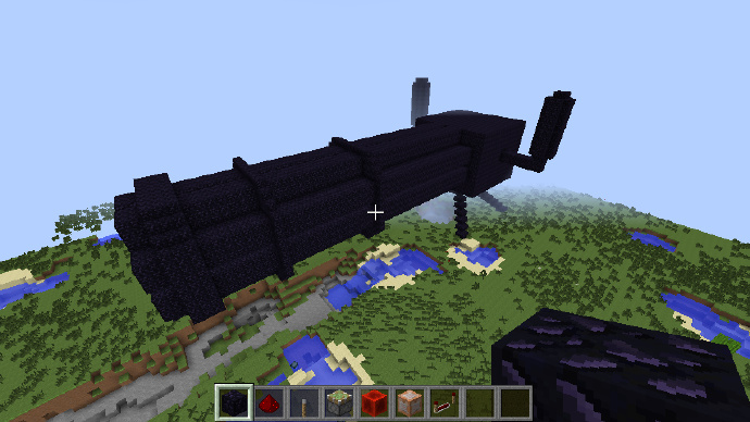 我的世界超級無敵火神加特林機(jī)關(guān)炮存檔 適用于1.7以上版本 0