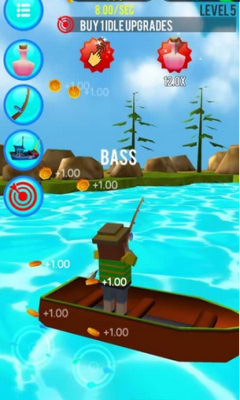 釣魚點(diǎn)擊者免費(fèi)版(Fishing Clicker) v1.0.0 安卓無限鉆石漢化版 3