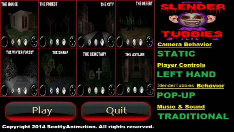 鬼畜天線寶寶3d漢化版(SlenderTubbies) v3.7 安卓版 0