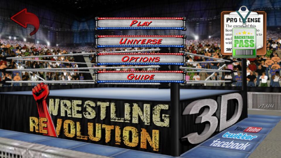 摔跤革命3d漢化版(Wrestling Revolution 3D) v1.702 安卓版 1