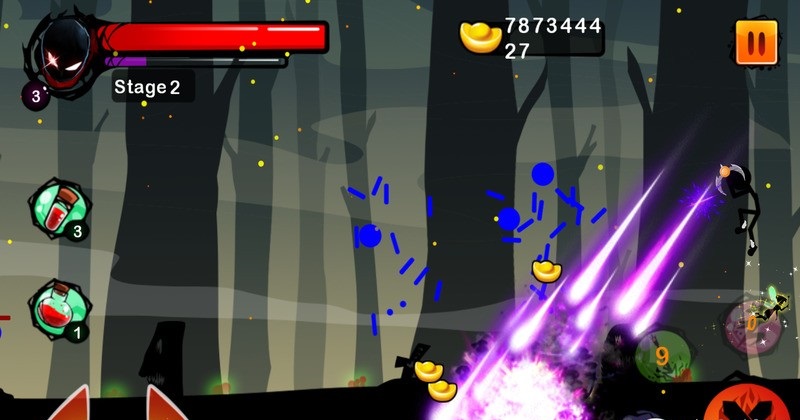 火柴人幽靈戰(zhàn)士?jī)?nèi)購(gòu)修改版(Stickman Ghost Warrior) v1.0.2 安卓無(wú)限金幣版 0