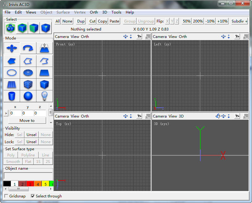 inivis ac3d(3D模型制作) v6.43 綠色 0