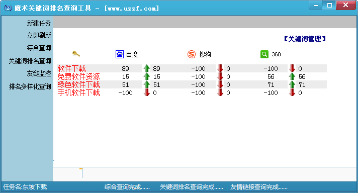 魔術(shù)關(guān)鍵詞排名查詢工具