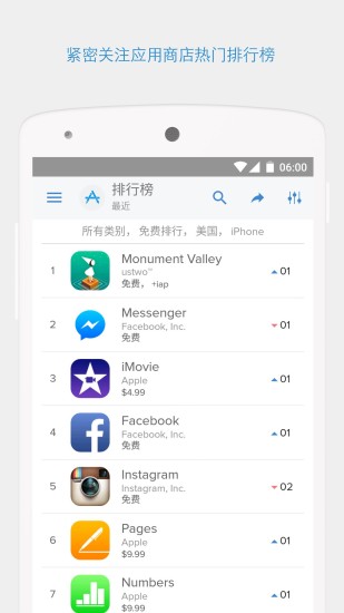 App Annie(應(yīng)用數(shù)據(jù)分析) v1.12.0.3557 官網(wǎng)安卓版 1