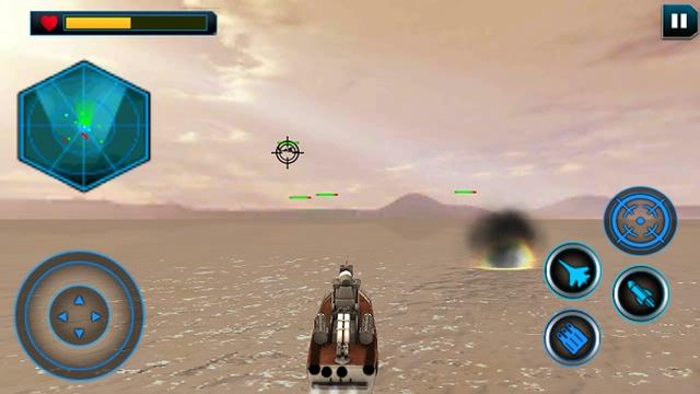 海軍的狂怒戰(zhàn)艦3D修改版(Naval Fury: Warship 3D) v1.1 安卓無限金幣版 2