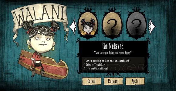 饑荒海難人物解鎖全開(kāi)mod  0