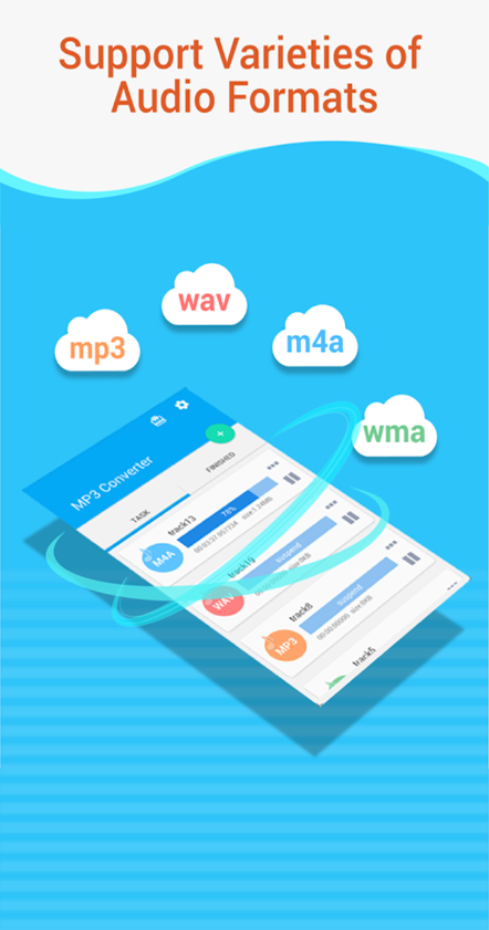 MP3提取轉(zhuǎn)換器手機(jī)版1