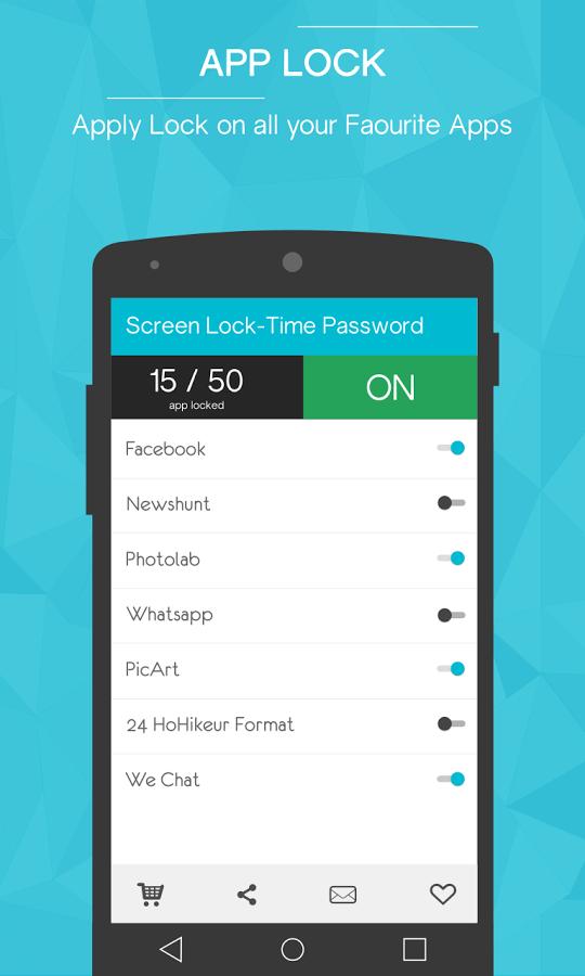 時(shí)間鎖屏漢化版Screen Lock-Time Password v1.2.5 安卓版最新 0