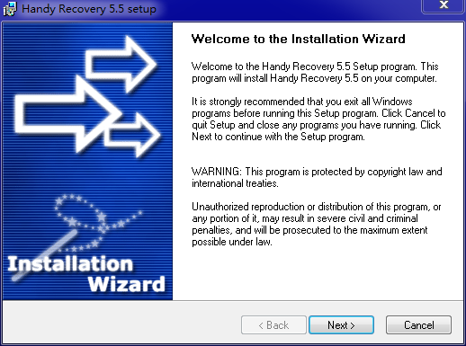 Handy Recovery(數(shù)據(jù)恢復(fù)軟件) v5.5 官方版 0