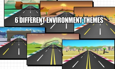 激怒賽車單機(jī)版 v1.1.1 安卓無限金幣版 0