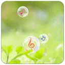 fun主題音樂泡泡鎖屏