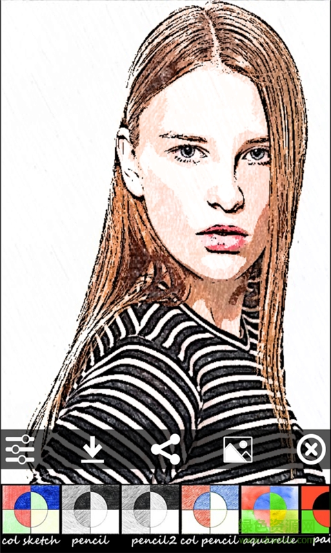 素描照片相機(jī)手機(jī)版 v1.1 安卓版 1