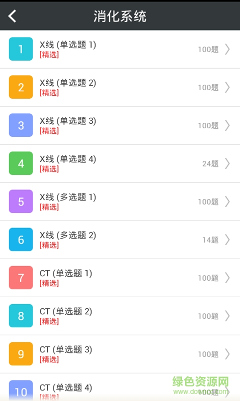 放射醫(yī)學(xué)高級(jí)職稱總題庫(kù) v2.1 安卓版 2