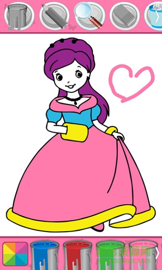 可可公主涂色(畫畫軟件) v1.2 安卓版 1