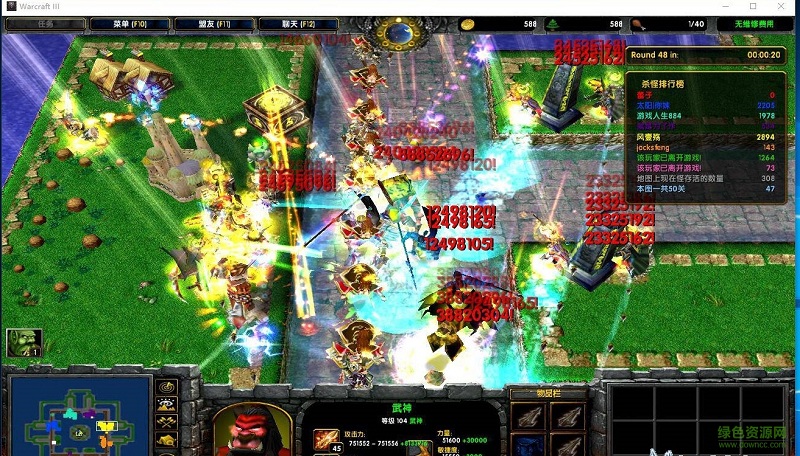 td小偷循環(huán)圈20.3_魔獸TD地圖  0