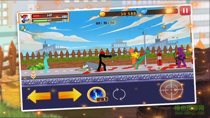 火柴人街霸?xún)?nèi)購(gòu)修改版(Stickman Street Fighting) v1.0 安卓中文版 3