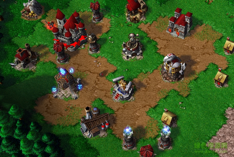 魔獸地圖人族內(nèi)戰(zhàn)1.4.2vip修改版 附隱藏英雄密碼和攻略 0