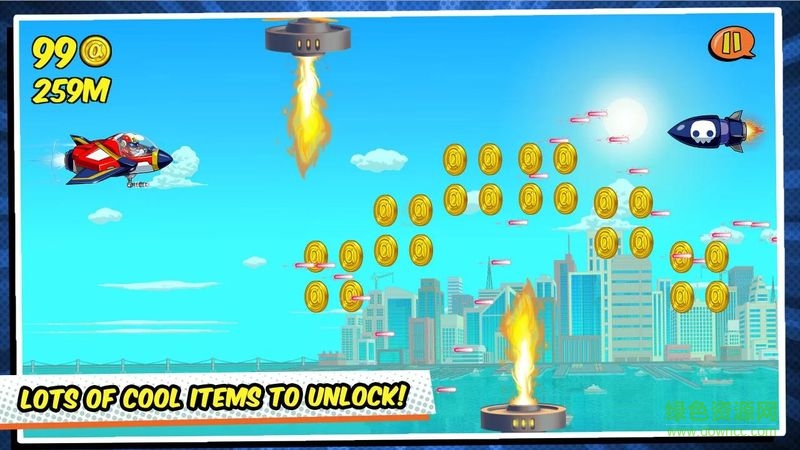 超級戰(zhàn)隊跑跑跑修改版 v1.16.1 安卓無限水晶版 2