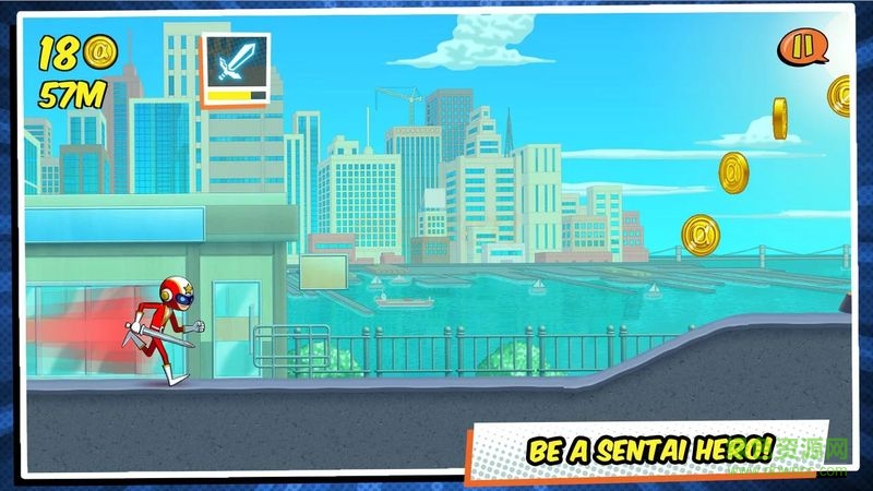 超級戰(zhàn)隊跑跑跑修改版 v1.16.1 安卓無限水晶版 3