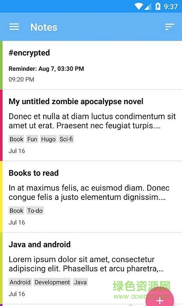 FairNote手機(jī)客戶端 v1.03 安卓版 1