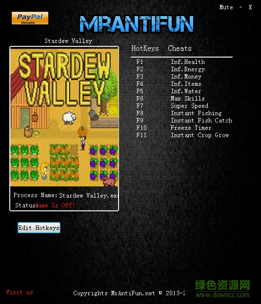 星露谷物語十一項修改器 v3.0 綠色通用版 0